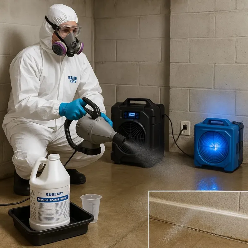 Sanitization and Odor Removal process in Goshen, IN